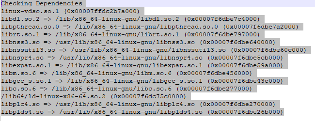 Linux - Missing Dependencies