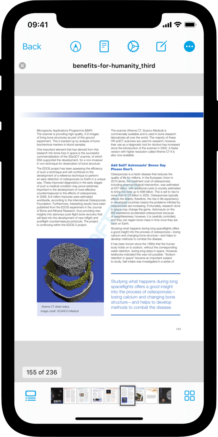 Document with images